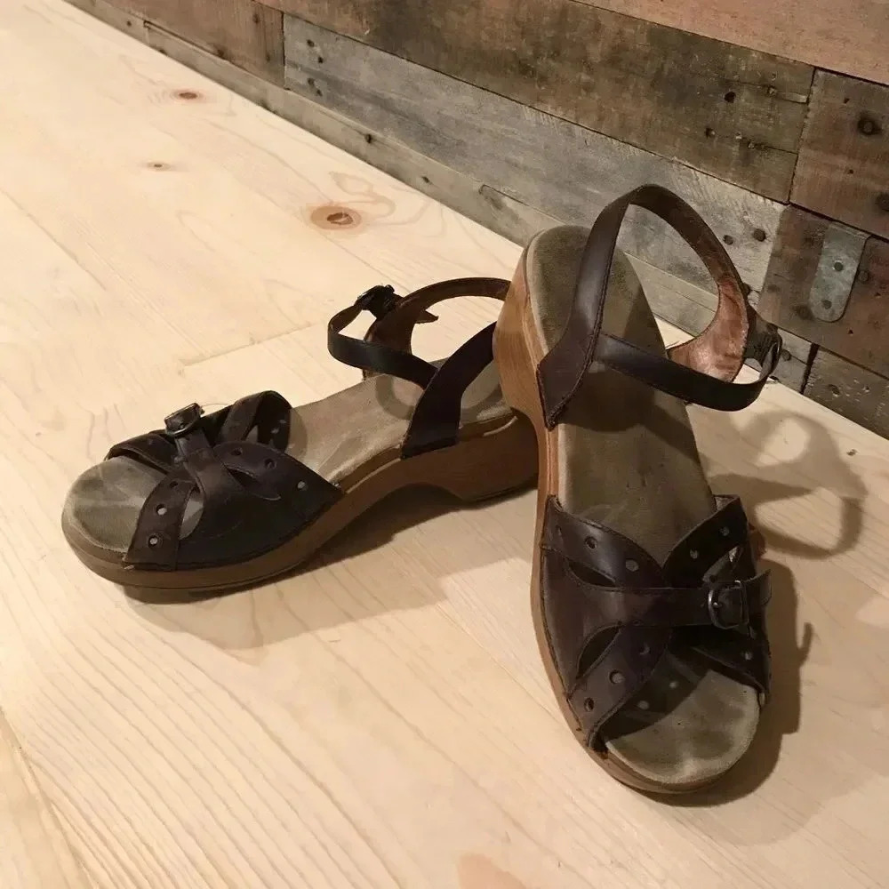 Dansko leather clog